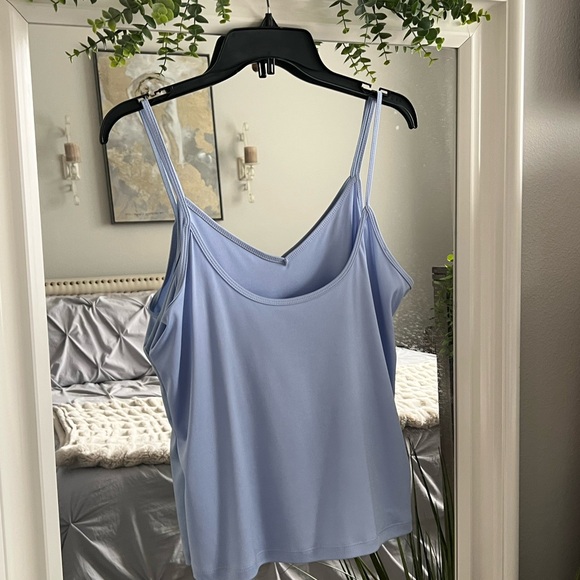 Fig and Flower Blue Button Down Shirt with Peter Pan Collar - Picture 10 of 10